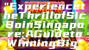 "Experience the Thrill of Sic Bo in Singapore: A Guide to Winning Big"